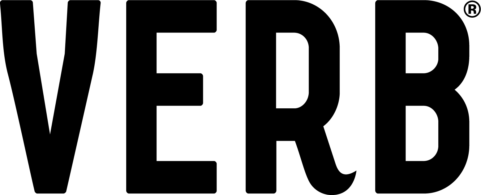 Verb hair logo